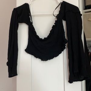 Long Sleeve Crop Top